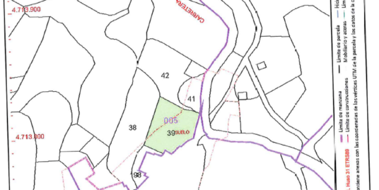 TERRENO URBANIZABLE EN VENTA, BUERBA (FANLO)
